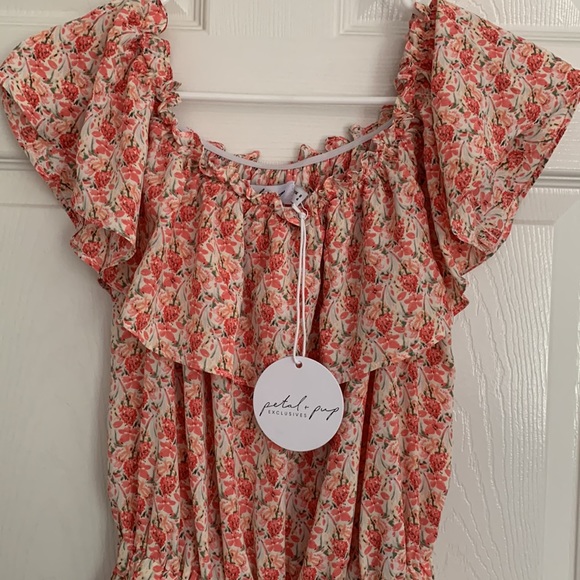 Petal and Pup floral jumpsuit - Picture 2 of 2